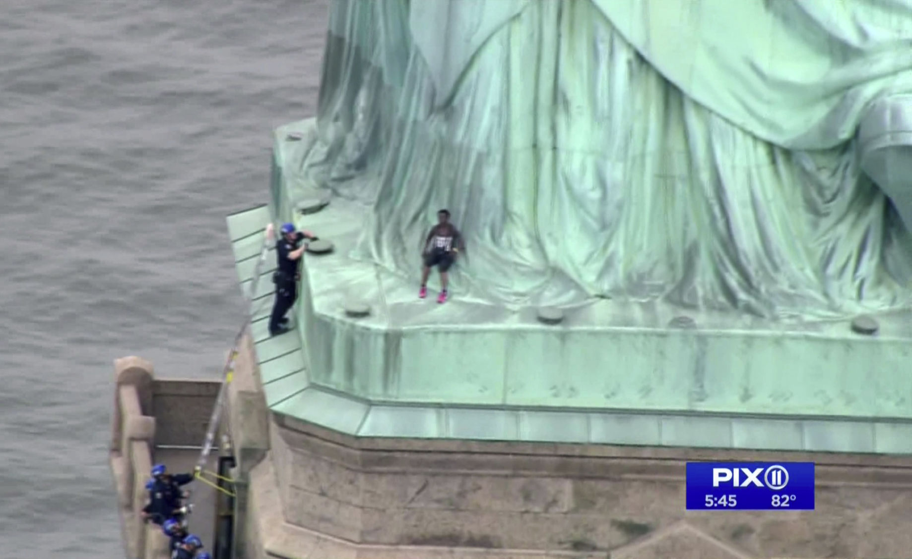 2018: Statue of Liberty Arrests